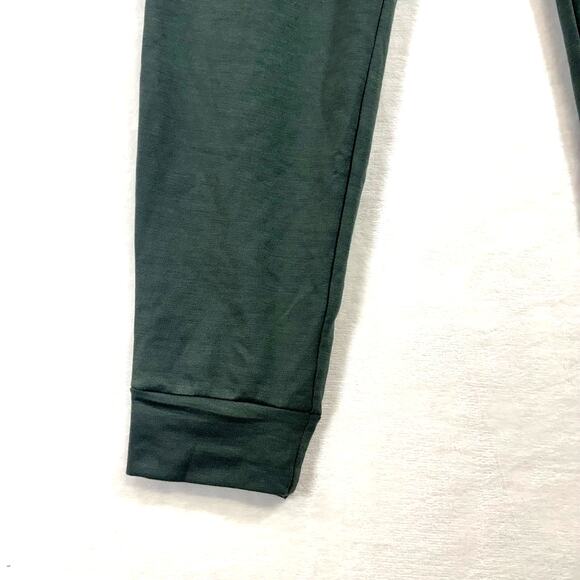 NWT Eddie Bauer Medium Heather Olive Joggers Sweatpants Green Lounge Women's - Picture 7 of 10